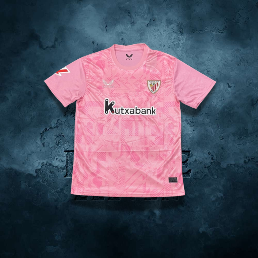 Maillot Athletic Bilbao 2025/2026 Rose
